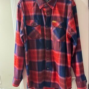 Hale’s Speed Shop McFly Back to the Future flannel size L